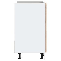 "Berkfield Home Sink Base Cabinet¬†""Porto"" Old Wood 80x46x81.5 cm¬†Engineered Wood in Brown - Size: 80x46x81.5 cm" - thumbnail 6
