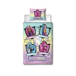 Monster High Fierce Gradient Duvet Cover Set in Purple - Size: Single - thumbnail 1