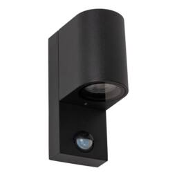 Netlighting Lucide ZARO IR Wall spotlight Outdoor 1xGU10 IP65 Black - thumbnail 2