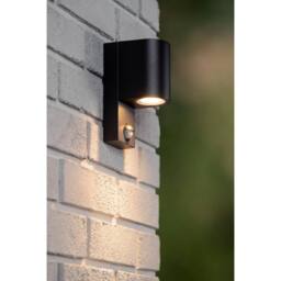 Netlighting Lucide ZARO IR Wall spotlight Outdoor 1xGU10 IP65 Black - thumbnail 3