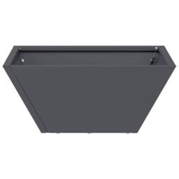 Berkfield Home Gorgeous 5 pcs Anthracite 35 x 35 x 15 cm Steel in Dark Grey - thumbnail 6