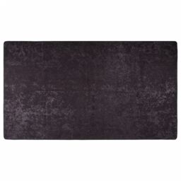 Berkfield Home Rug Washable 190x300 cm Anthracite Anti Slip in Black - Size: 100 cm diameter - thumbnail 1