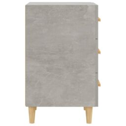 Berkfield Home Bedside Cabinet Concrete Grey 40x40x66 cm Engineered Wood - Size: 40 x 40 x 66 cm - thumbnail 5