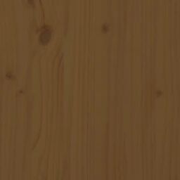 Berkfield Home Bed Headboard Honey Brown 146x4x100 cm Solid Wood Pine - Size: 146 x 4 x 100 cm - thumbnail 5