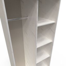 Ready Assembled 2 U Fuji Open Wardrobe (Ready Assembled) in Off-White - thumbnail 4