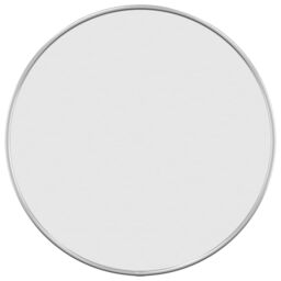 Berkfield Home Wall Mirror Silver √ò 40 cm Round - thumbnail 2