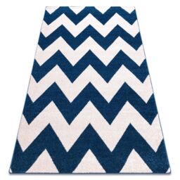 RugsX Sketch Rug in Blue - Size: 140 cm x 190 cm - thumbnail 1