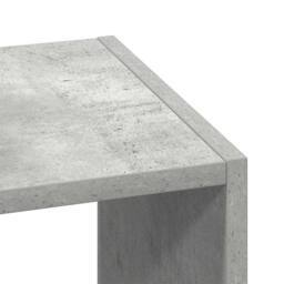 Berkfield Home Durable Bookcases 2 pcs Stackable Concrete Grey 30x30x80 cm Engin - Size: 30 x 30 x 80 cm - thumbnail 8