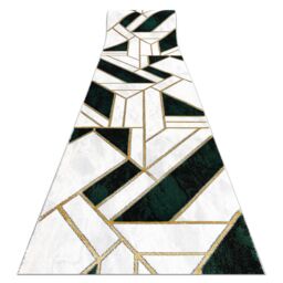 RugsX Exclusive Emerald Runner in Green - Size: 120 cm x 410 cm - thumbnail 1