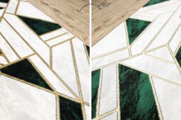 RugsX Exclusive Emerald Runner in Green - Size: 120 cm x 410 cm - thumbnail 4