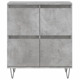 Berkfield Home Sideboard Concrete Grey 60x35x70 cm Engineered Wood - Size: 60 x 35 x 70 cm - thumbnail 5