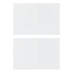 Berkfield Home Party Tent Sidewall 2 pcs with Zipper PE White