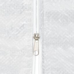 Berkfield Home Party Tent Sidewall 2 pcs with Zipper PE White - thumbnail 3