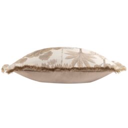 Wylder Nature Woodlands Tropical Jacquard Cushion in Natural - Size: 55 cm x 55 cm - thumbnail 3
