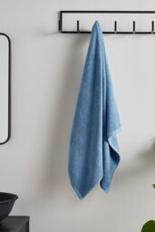 Catherine Lansfield 'Quick Dry Cotton' Towel Collection in Blue
