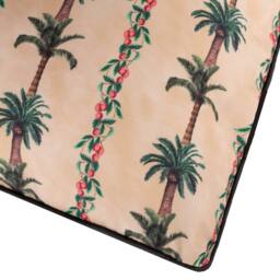 Furn Monkey Palm Striped Outdoor Cushion in Natural - Size: 45 cm x 45 cm - thumbnail 5