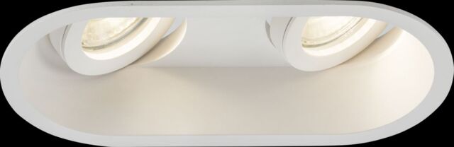 Netlighting Knightsbridge Dipa Twin Tilt Round AntiGlare Downlight White DIC2TRW - image 1