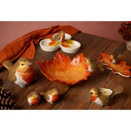 Country Living Autumn Harvest Robin Tea Light Holder - thumbnail 8