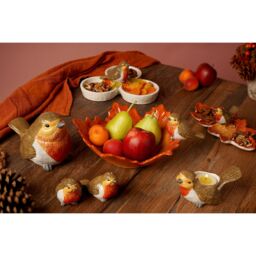 Country Living Autumn Harvest Robin Tea Light Holder - thumbnail 7