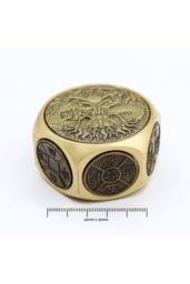 KDMD Feng Shui Dragon Dice for Power & Wealth-Prosperity in Gold - thumbnail 2