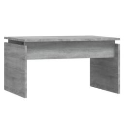 Berkfield Home Decorative Coffee Table Grey Sonoma 68x50x38 cm Engineered Wood - Size: 68 x 50 x 38 cm - thumbnail 3