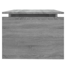 Berkfield Home Decorative Coffee Table Grey Sonoma 68x50x38 cm Engineered Wood - Size: 68 x 50 x 38 cm - thumbnail 6