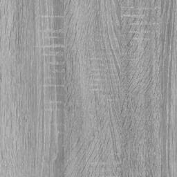 Berkfield Home Decorative Coffee Table Grey Sonoma 68x50x38 cm Engineered Wood - Size: 68 x 50 x 38 cm - thumbnail 7