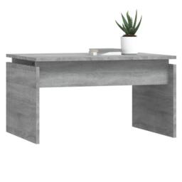 Berkfield Home Decorative Coffee Table Grey Sonoma 68x50x38 cm Engineered Wood - Size: 68 x 50 x 38 cm - thumbnail 4