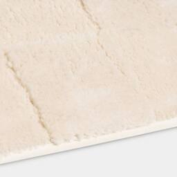 OHS Checkerboard Rug Soft Floor Carpet Non Slip Area Mat in Stone - Size: 120 cm x 170 cm - thumbnail 4