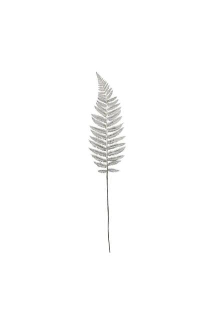 KDMD Metallic Fern Leaf stem Champagne 4 Pack in Silver - image 1