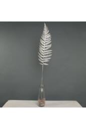 KDMD Metallic Fern Leaf stem Champagne 4 Pack in Silver - thumbnail 3