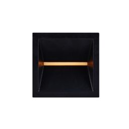Nordlux Modern Outdoor Wall Light Black Metal Intergrated LED 30, 000hrs - Mains Powered, IP54 - thumbnail 4