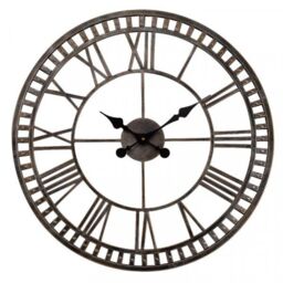 "Marco Paul 24"" Outdoor Wall Clock - Buxton in Black" - thumbnail 2