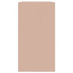 Berkfield Home Sideboard Pink 99x39x73 cm Steel - Size: 99 x 39 x 73 cm - thumbnail 8