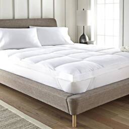 "EONLION 4"" Mattress Topper Big Double in White"