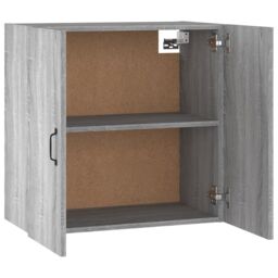 Berkfield Home Wall Cabinet Grey Sonoma 60x31x60 cm Engineered Wood - Size: 60 x 31 x 60 cm - thumbnail 5