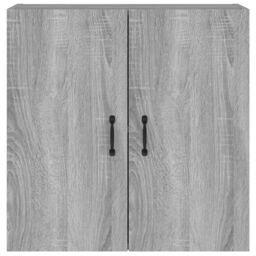 Berkfield Home Wall Cabinet Grey Sonoma 60x31x60 cm Engineered Wood - Size: 60 x 31 x 60 cm - thumbnail 3