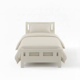 Snug City Flannelette Cotton Cot Bed Duvet Cover Set Brushed Warm Bedding Set in Cream - thumbnail 2