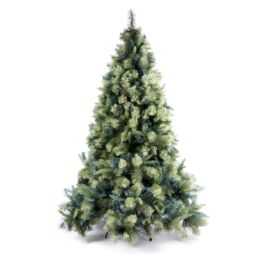 Shatchi 6FT Pre-Lit Kentucky Pine Luxurious Artificial Green Christmas Tree With Long life Energy Saving Warm White LED Lights - thumbnail 3