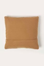 Homescapes Handwoven Kilim Cushion with Feather Filling in Brown - Size: 45 cm x 45 cm - thumbnail 2
