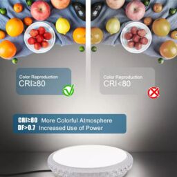 ExtraStar 18W LED Round Ceiling Light CCT Colour Changing -Warm, Neutral, Daylight 3-in-1, 2200 Lumen in White - thumbnail 5
