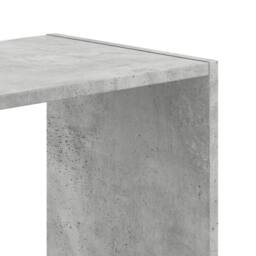 Berkfield Home Decorative Bookcase Concrete Grey 68.5x32x68.5 cm Engineered Wood - thumbnail 7