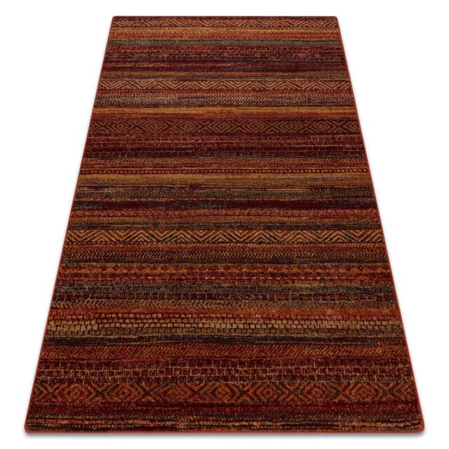 RugsX Wool Omega Rug in Red - Size: 135 cm x 200 cm - image 1