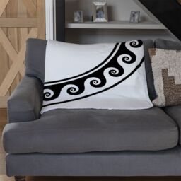 Benjamin Tate Design Decorative Egyptian Blanket in Natural - Size: 120 cm x 150 cm - thumbnail 2