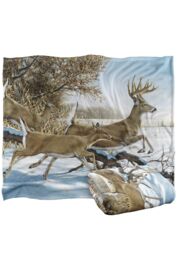 Wild Wings Breaking Cover 2 Silky Touch Super Soft Throw Blanket 152 X 127 cm in White - thumbnail 2