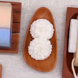 KDMD Classic Mahogany Soap Dishes in Brown - thumbnail 3