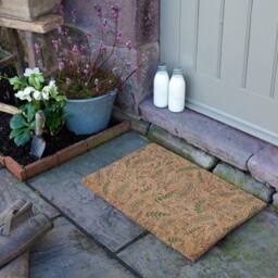 Artsy Mats Colour Winter Foliage Coir Doormat (60 x 40cm) in Brown - Size: 40 x 60 cm - thumbnail 3