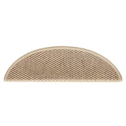 Berkfield Home Stair Mats Self-adhesive Sisal-Look 15 pcs 56x17x3 cm Sand in Beige - Size: Medium - thumbnail 6