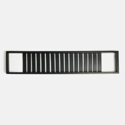 OHS Bamboo Bath Tray Storage Bathtub Rack Caddy in Black - thumbnail 4