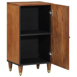 Berkfield Home Sideboard 40x33x75 cm Solid Wood Mango in Brown - Size: 40 x 33 x 75 cm - thumbnail 2